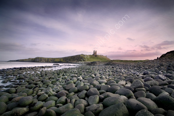 Beach below Dunstanburgh Castle